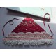 Yolanda Cranberry And Four-Leaf Clover Cardigan Skirt JSK and OP(Reservation/3 Colours/Full Payment Without Shipping)
